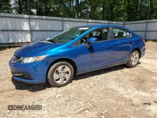 2013 Honda Civic LX z VIN 2HGFB2F57DH588548, wystawiony jako Copart lot #55836015 z przebiegiem 122 200 mil mil oraz Szkoda całkowita • Salvage title. Historia ofert i sprzedaży dostępna na DreamBid. Obrazek 1.