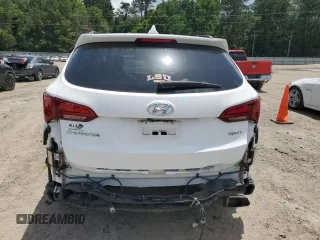 2017 Hyundai Santa Fe 2.4L with VIN 5XYZU3LB3HG456574, listed as a Copart auction lot 61658595 with 55,997 mi miles and Salvage title. Bid and sale history available at DreamBid. Image 6.