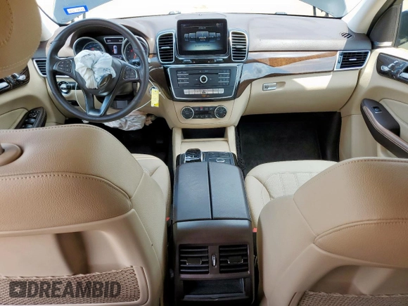 2017 Mercedes-Benz GLE 350 with VIN 4JGDA5HB9HA983778, listed as a Copart auction lot 59428695 with 103,797 mi miles and Salvage title. Bid and sale history available at DreamBid. Image 8.