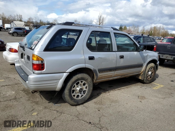 1998 Isuzu Rodeo S z VIN 4S2CK58W9W4302907, wystawiony jako Copart lot #48997335 z przebiegiem 162 858 mil mil oraz Szkoda całkowita • Salvage title. Historia ofert i sprzedaży dostępna na DreamBid. Obrazek 3.