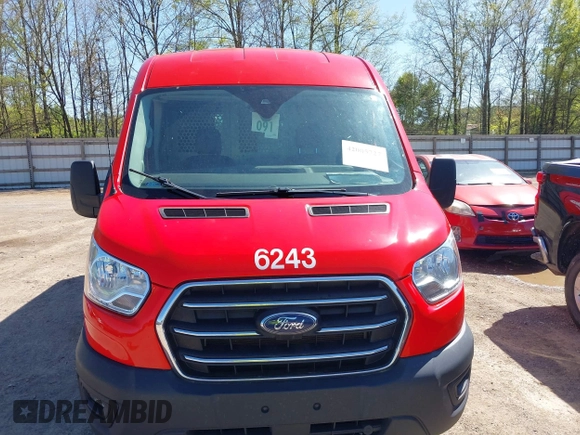 2020 Ford Transit with VIN 1FTBW2CGXLKA16243, listed as a IAAI auction lot 42005727 with 94,342 mi miles and . Bid and sale history available at carsss.com. Image 12.