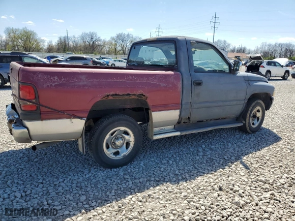 1995 Dodge Ram 1500 with VIN 1B7HC16Z4SS234817, listed as a Copart auction lot 53002615 with 235,643 mi miles and Salvage Title. Bid and sale history available at carsss.com. Image 3.