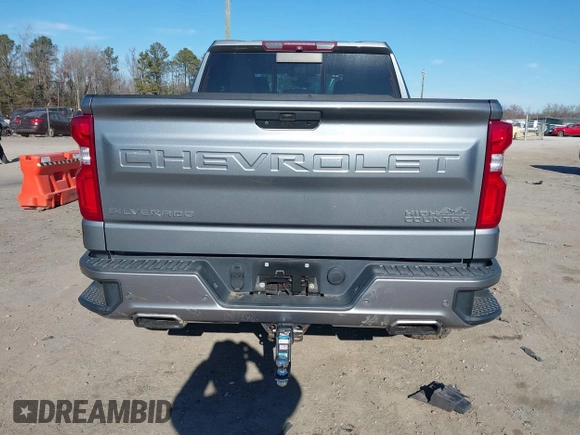 2019 Chevrolet Silverado 1500 High Country with VIN 1GCUYHEL5KZ389650, listed as a IAAI auction lot 40951587 with 60,810 mi miles. Bid and sale history available at carsss.com. Image 17.