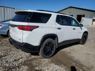 2022 Chevrolet Traverse Premier with VIN 1GNEVKKWXNJ126721, listed as a Copart auction lot 75941264 with 46,402 mi miles and Salvage Title. Bid and sale history available at carsss.com. Image 3.