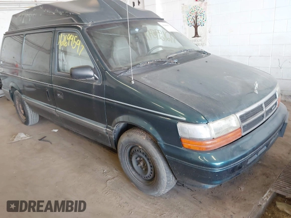 1995 Dodge Caravan Grand SE with VIN 1B4GH44R3SX566801, listed as a IAAI auction lot 42699597 with 103,069 mi miles and . Bid and sale history available at DreamBid. Image 1.