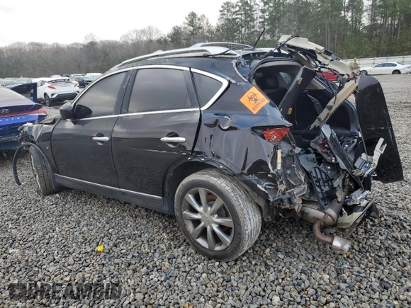 2014 Infiniti QX50 Journey with VIN JN1BJ0HR7EM190617, listed as a Copart auction lot 87134074 with 0 mi miles and Salvage Title. Bid and sale history available at carsss.com. Image 2.