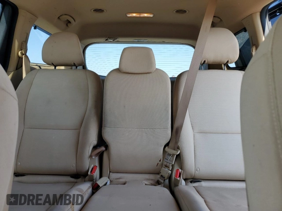 2015 Kia Sedona LX with VIN KNDMB5C1XF6051461, listed as a Copart auction lot 54203275 with 101,193 mi miles and Salvage Title. Bid and sale history available at DreamBid. Image 10.