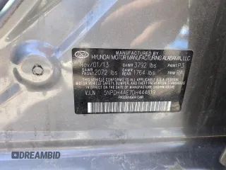 2013 Hyundai Elantra Limited z VIN 5NPDH4AE7DH444819, wystawiony jako Copart lot #53294505 z przebiegiem 117 342 mil mil oraz Szkoda całkowita • Salvage title. Historia ofert i sprzedaży dostępna na DreamBid. Obrazek 12.