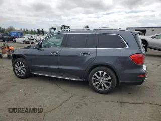 2014 Mercedes-Benz GL 450 with VIN 4JGDF7CE2EA306095, listed as a Copart auction lot 53531685 with 79,586 mi miles and Salvage title. Bid and sale history available at DreamBid. Image 2.