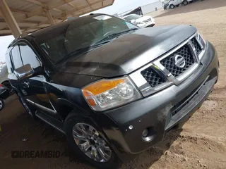 2015 Nissan Armada Platinum z VIN 5N1BA0NF5FN619137, wystawiony jako IAAI lot #41556975 z przebiegiem 195 151 mil mil oraz . Historia ofert i sprzedaży dostępna na DreamBid. Obrazek 1.