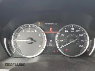 2014 Acura MDX Advance with VIN 5FRYD3H81EB004875, listed as a Copart auction lot 81801454 with 265,982 mi miles and Salvage title. Bid and sale history available at DreamBid. Image 9.