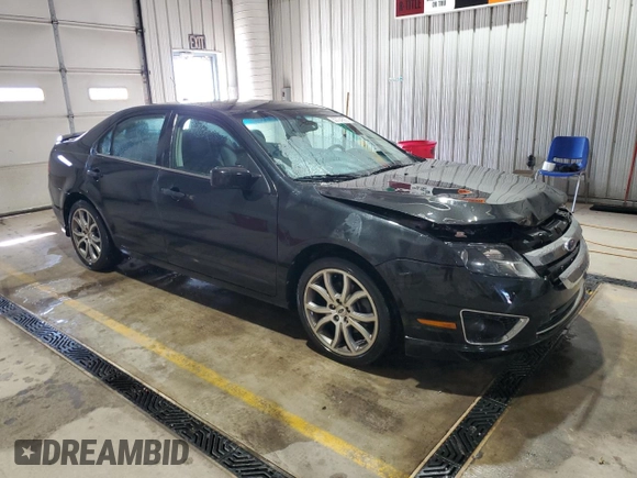 2012 Ford Fusion SEL with VIN 3FAHP0JA0CR267316, listed as a Copart auction lot 50724505 with 177,117 mi miles and Salvage Title. Bid and sale history available at DreamBid. Image 4.