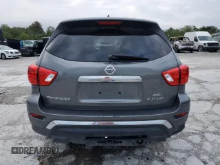 2018 Nissan Pathfinder Platinum with VIN 5N1DR2MM0JC648997, listed as a Copart auction lot 72800184 with 145,940 mi miles and Salvage title. Bid and sale history available at DreamBid. Image 6.