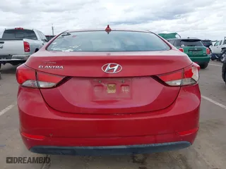 2016 Hyundai Elantra SE with VIN KMHDH4AE1GU523473, listed as a IAAI auction lot 41763590 with 195,597 mi miles. Bid and sale history available at carsss.com. Image 16.