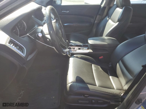 2015 Acura TLX with VIN 19UUB1F34FA029685, listed as a Copart auction lot 49880405 with 165,479 mi miles and Salvage Title. Bid and sale history available at carsss.com. Image 7.