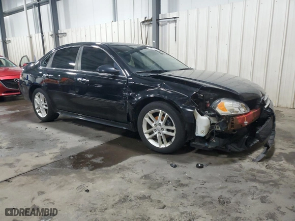 2013 Chevrolet Impala LTZ with VIN 2G1WC5E38D1246315, listed as a Copart auction lot 53482785 with 188,532 mi miles and Salvage Title. Bid and sale history available at carsss.com. Image 4.
