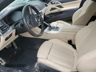 2023 BMW 4 Series 430i xDrive with VIN WBA43AT08PCM90476, listed as a Copart auction lot 50727785 with 11,677 mi miles and Salvage Title. Bid and sale history available at DreamBid. Image 7.