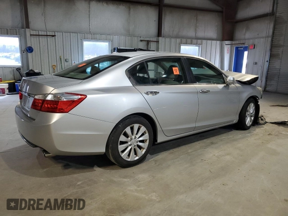 2014 Honda Accord Sedan EX-L with VIN 1HGCR2F80EA041632, listed as a Copart auction lot 51388085 with 0 mi miles and Clean Title. Bid and sale history available at carsss.com. Image 3.