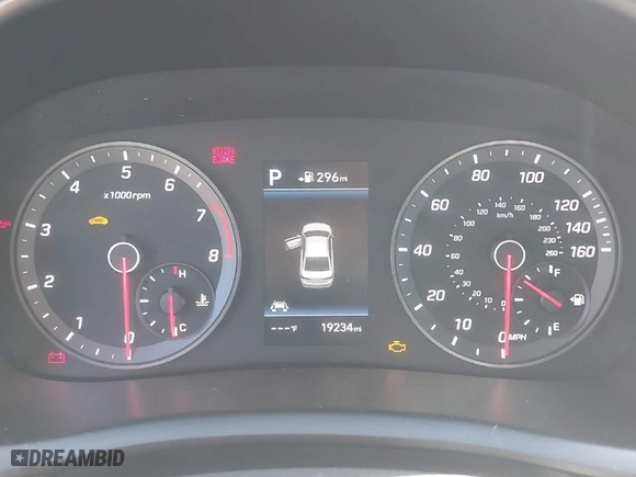 2019 Hyundai Sonata Sport with VIN 5NPE34AF0KH729418, listed as a IAAI auction lot 41799327 with 19,234 mi miles. Bid and sale history available at carsss.com. Image 7.