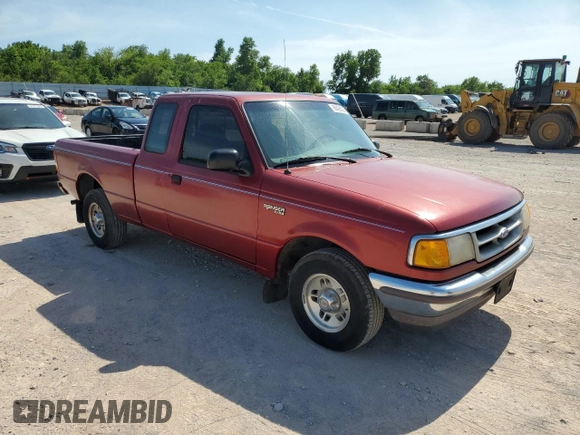 1997 Ford Ranger XLT with VIN 1FTCR14X1VTA54994, listed as a Copart auction lot 60426025 with 77,619 mi miles and Clean title. Bid and sale history available at DreamBid. Image 4.