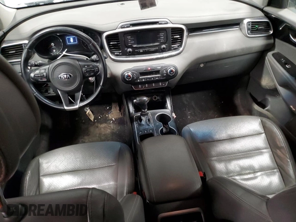 2016 Kia Sorento EX with VIN 5XYPHDA51GG103635, listed as a Copart auction lot 47126725 with 187,003 mi miles and Salvage Title. Bid and sale history available at carsss.com. Image 8.