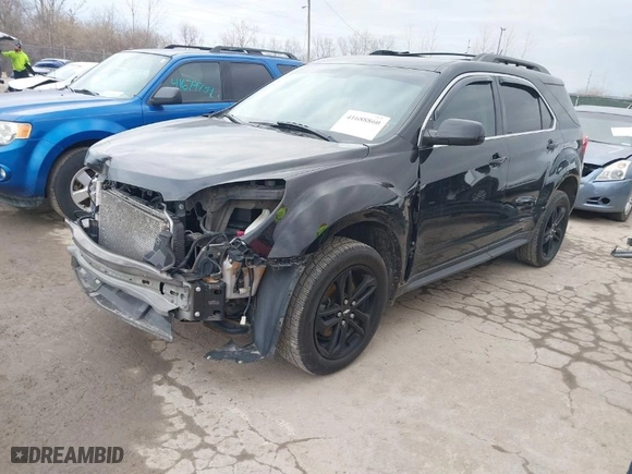 2017 Chevrolet Equinox LT with VIN 2GNALCEK7H1585304, listed as a IAAI auction lot 41688860 with 142,869 mi miles. Bid and sale history available at carsss.com. Image 2.