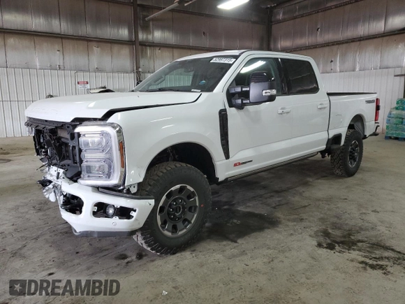 2024 Ford F-250 XL with VIN 1FT8W2BM0REF76166, listed as a Copart auction lot 52997315 with 12 mi miles and Salvage title. Bid and sale history available at DreamBid. Image 1.