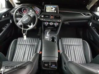 2020 Genesis G70 2.0T with VIN KMTG34LA6LU062826, listed as a Copart auction lot 72949874 with 29,917 mi miles and Salvage Title. Bid and sale history available at carsss.com. Image 8.