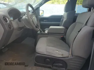 2006 Ford F-150 STX with VIN 1FTRX12W16NA23681, listed as a Copart auction lot 61585435 with 197,243 mi miles and Salvage title. Bid and sale history available at DreamBid. Image 7.