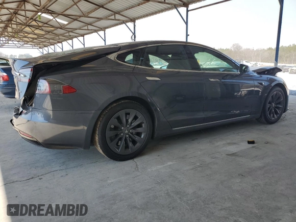2017 Tesla Model S 60 with VIN 5YJSA1E14HF218274, listed as a Copart auction lot 48485405 with 126,451 mi miles and Salvage title. Bid and sale history available at DreamBid. Image 3.