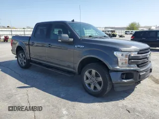 2020 Ford F-150 XL with VIN 1FTEW1E56LKD74166, listed as a Copart auction lot 50786185 with 149,417 mi miles and Salvage Title. Bid and sale history available at carsss.com. Image 4.