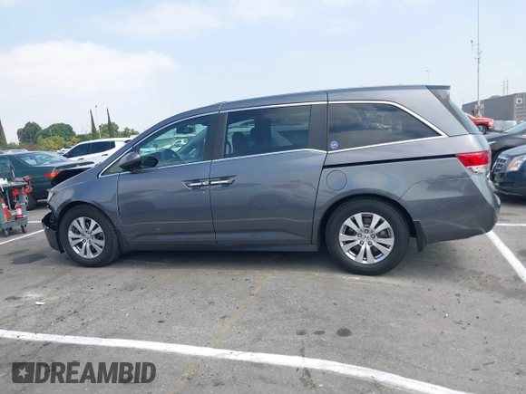 2014 Honda Odyssey EX-L with VIN 5FNRL5H64EB026520, listed as a IAAI auction lot 42562290 with 118,890 mi miles and . Bid and sale history available at DreamBid. Image 14.