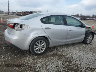 2016 Kia Forte LX with VIN KNAFX4A64G5477718, listed as a Copart auction lot 50207025 with 97,011 mi miles and Salvage Title. Bid and sale history available at carsss.com. Image 3.