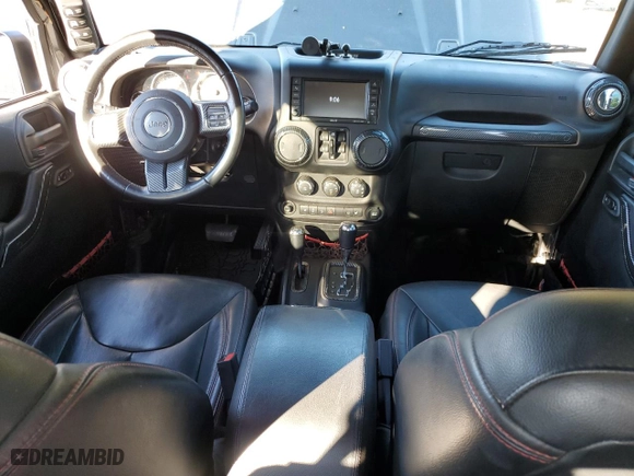 2018 Jeep Wrangler JK Unlimited Rubicon Recon with VIN 1C4HJWFG5JL803636, listed as a Copart auction lot 76370924 with 77,943 mi miles and Salvage Title. Bid and sale history available at carsss.com. Image 8.