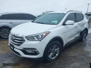 2017 Hyundai Santa Fe Sport 2.4L with VIN 5XYZUDLB8HG390710, listed as a IAAI auction lot 41662194 with 115,507 mi miles. Bid and sale history available at carsss.com. Image 17.
