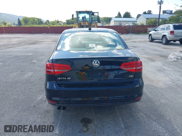 2015 Volkswagen Jetta Sedan 1.8T SE w/Connectivity with VIN 3VWD07AJ2FM255186, listed as a IAAI auction lot 35986577 with 7,853 mi miles. Bid and sale history available at carsss.com. Image 15.