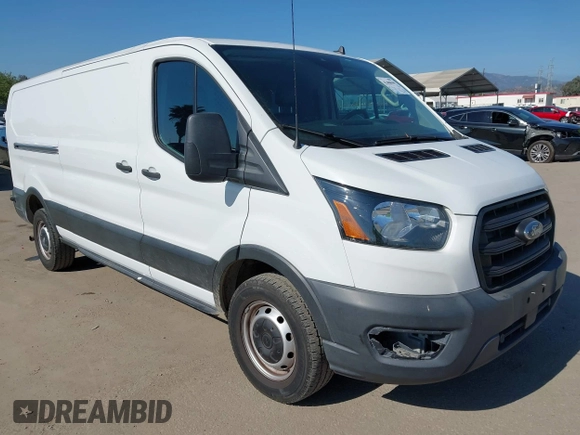 2020 Ford Transit Cargo with VIN 1FTBR1Y83LKA67103, listed as a IAAI auction lot 42408599 with 76,837 mi miles and . Bid and sale history available at DreamBid. Image 1.
