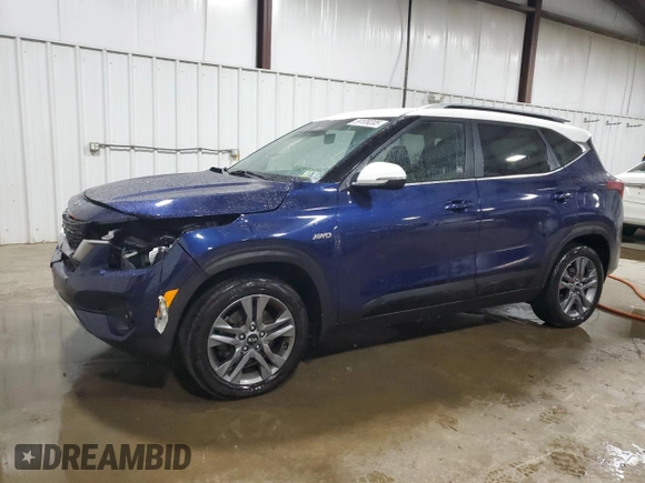 2021 Kia Seltos S z VIN KNDEUCAA9M7172365, wystawiony jako Copart lot #59109205 z przebiegiem 110 469 mil mil oraz Szkoda całkowita • Salvage title. Historia ofert i sprzedaży dostępna na DreamBid. Obrazek 1.