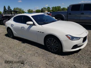 2016 Maserati Ghibli z VIN ZAM57XSA8G1166993, wystawiony jako Copart lot #51677735 z przebiegiem 58 215 mil mil oraz Tytuł czysty. Historia ofert i sprzedaży dostępna na DreamBid. Obrazek 4.