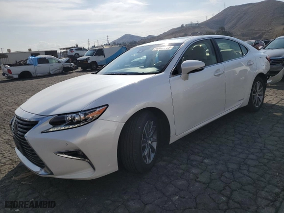 2016 Lexus ES 300h Hybrid with VIN JTHBW1GG8G2122425, listed as a Copart auction lot 43008285 with 120,916 mi miles and Salvage Title. Bid and sale history available at carsss.com. Image 1.