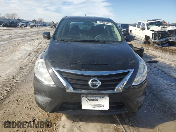 2016 Nissan Versa SV z VIN 3N1CN7AP1GL845104, wystawiony jako Copart lot #88950515 z przebiegiem 89 075 mil mil oraz Szkoda całkowita • Salvage title. Historia ofert i sprzedaży dostępna na DreamBid. Obrazek 5.