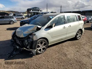 2008 Mazda 5 Sport with VIN JM1CR293480313785, listed as a Copart auction lot 81551454 with 152,885 mi miles and Salvage Title. Bid and sale history available at carsss.com. Image 1.