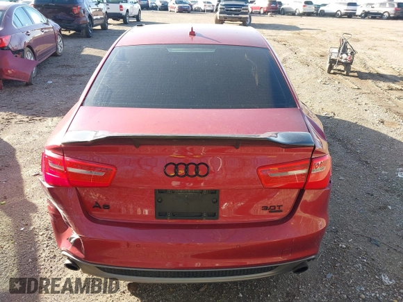 2013 Audi A6 Prestige z VIN WAUHGAFC6DN029580, wystawiony jako IAAI lot #41976152 z przebiegiem 156 259 mil mil oraz . Historia ofert i sprzedaży dostępna na DreamBid. Obrazek 18.