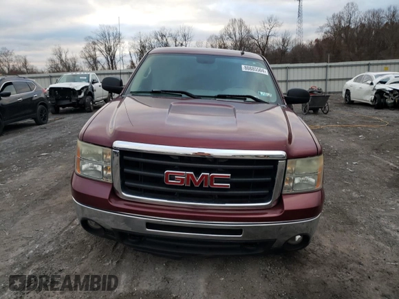 2009 GMC Sierra 1500 Work Truck z VIN 1GTEC14C39Z250140, wystawiony jako Copart lot #80885504 z przebiegiem 177 991 mil mil oraz Szkoda całkowita • Salvage title. Historia ofert i sprzedaży dostępna na DreamBid. Obrazek 5.