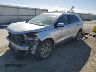 2019 Ford Edge Titanium z VIN 2FMPK3K97KBC02613, wystawiony jako Copart lot #48822715 z przebiegiem 65 301 mil mil oraz Szkody całkowita. Historia ofert i sprzedaży dostępna na DreamBid. Obrazek 1.
