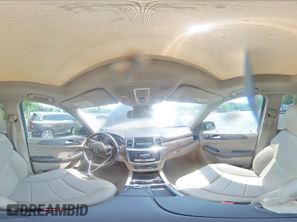 2015 Mercedes-Benz M 350 with VIN 4JGDA5HB2FA529997, listed as a Copart auction lot 59504795 with 69,872 mi miles and Salvage title. Bid and sale history available at DreamBid. Image 14.