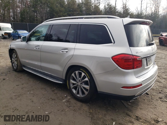 2015 Mercedes-Benz GL-Class GL 450 with VIN 4JGDF6EEXFA453175, listed as a Copart auction lot 79172653 with 0 mi miles. Bid and sale history available at carsss.com. Image 2.