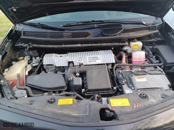 2012 Toyota Prius v Two with VIN JTDZN3EU0C3129896, listed as a Copart auction lot 52939915 with 105,042 mi miles and Salvage Title. Bid and sale history available at carsss.com. Image 7.