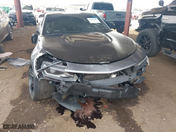 2019 Chevrolet Camaro ZL1 with VIN 1G1FK1R64K0153610, listed as a IAAI auction lot 41603346 with 49,907 mi miles. Bid and sale history available at carsss.com. Image 6.