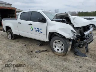 2021 Chevrolet Colorado 4WD Work Truck with VIN 1GCGTBEN5M1234902, listed as a Copart auction lot 44819885 with 58,132 mi miles and Salvage title. Bid and sale history available at DreamBid. Image 4.